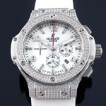 [최고급형 쿼츠] HUBLOT BIG BANG CHORONO 38MM SILVER-위블로 빅 뱅 크로노 38MM 실버 HUB045