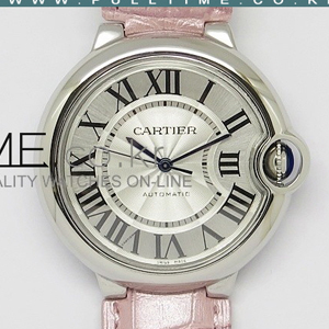 [SEIKO NH05A 21J] Cartier BALLON BLEU Automatic Medium size V6 -까르띠에 발롱 블루 오토매틱 미듐사이즈 36mm - ct212