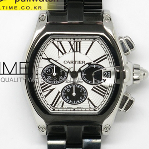 [7753 MOVE] Extra-Large Cartier Roadster Chronograph Watch V6 - 로드스터 크로노그래프  XL - ct206