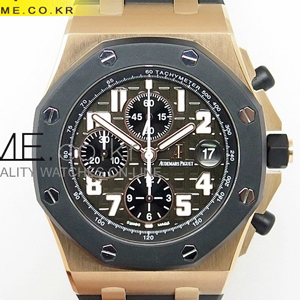 [7750 MOVE] Royal Oak Offshore Chrono JF - 오데마 피케 로얄오크 오프쇼어 크로노 그래프 42mm - ap174