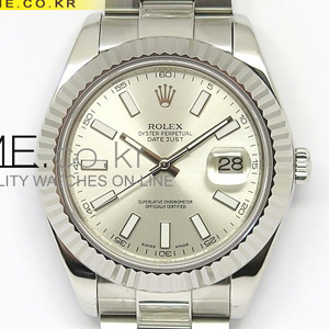 [2836 MOVE] ROLEX Date just ii SS - 롤렉스 데이져스트 투 스텐레스스틸 - rl229