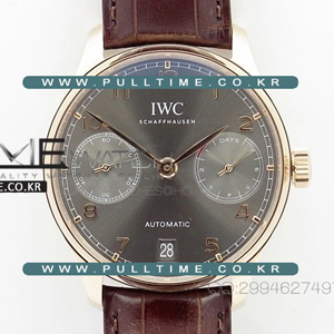 [52010 MOVE] IWC Portuguese Real PR IW500702 RG  V4 ZF 1:1 Best Edition - 아이더블유씨 포르투기즈 로즈골드- iwc310