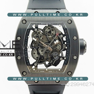 [MIYOTA 8215] RICHARD MILLE RM055 Black Skeleton KV - 리차드 밀레 스켈레톤 RM055 - RIC042