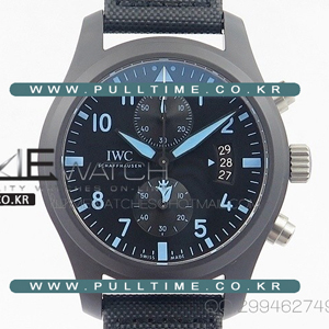 [7750 MOVE] IWC Pilot Chrono IW388003 Green Real Ceramic V6 1:1 Best Edition - 아이더블유씨 파일럿 세라믹 - iwc332