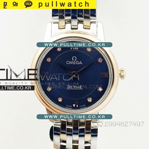 [Ronda quartz] Omega DeVille 27mm Ladies  1:1 Best Edition - 오메가 드빌 여성용 27mm - om301