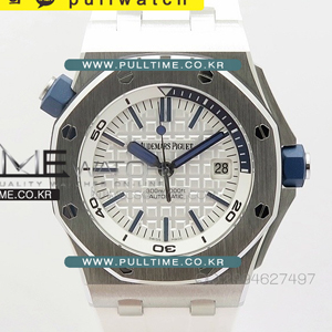 [3120 MOVE] Audemars Piguet Royal Oak Offshore Diver J 15710 white JF V7 Best Edition - 오데마피게 로얄오크 오프쇼어 다이버 - ap292