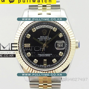 [2836 MOVE] Rolex DayDate II YG Wrapped Gold 41mm GR Best Eidtion - 롤렉스 데이데이트 II 옐로우골드 포금 - rl696