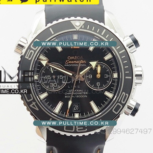 [9900 MOVE] Omega Seamaster Planet Ocean Chronometer 45mm SS OM 1:1 Best Edition - 오메가 씨마스터 플래닛 오션 크르노  - om325