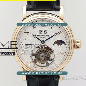 [Seagull tourbillon] Patek Philippe Grand Complications tourbillon moonphase - 파텍필립 그랜드 컴플리케이션 투어빌론 문페이즈 로즈골드 - pp157