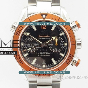 [9900 MOVE] Omega Seamaster Planet Ocean Chronometer 45mm SS OM 1:1 Best Edition - 오메가 씨마스터 플래닛 오션 크르노 - om342