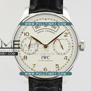 [52850 MOVE] IWC PORTTGUESE Real PR Real Annual Calendar IW5035 YL 1:1 Best Edition - 아이더블유씨 포르투기즈 오토매틱 - iwc378