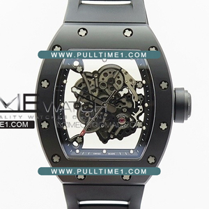 [MIYOTA 8215] Richard Mille RM055 Ceramic Skeleton KV Best Edition - 리차드 밀레 세라믹 스켈레톤 RM055 - RIC100