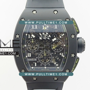 [7750 MOVE] Richard Mille RM011 Ceramic KV Best Edition - 리차드밀러 세라믹 크르노그래프 - RIC130