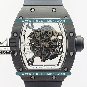 [MIYOTA 8215] Richard Mille RM055 Forged Carbon KV Best Edition - 리차드 밀러 포지드 카본 스켈레톤 - RIC133