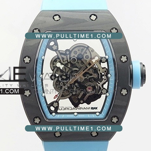 [MIYOTA 8215] Richard Mille RM055 Forged Carbon KV Best Edition - 리차드 밀러 포지드 카본 스켈레톤 - RIC141