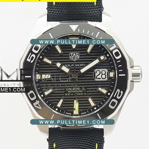 [2824 MOVE] TAG HEUER Aquaracer Calibre 43mm SS V6 1:1 Best Edition - 태그호이어 아쿠아레이서 베스트 에디션 - TH134