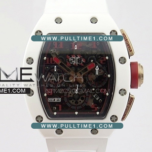 [7750 MOVE] Richard Mille RM011 Chronograph KV Best Edition - 리차드밀러 세라믹 크르노그래프 - RIC150