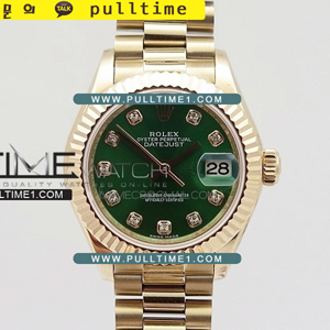 [SWISS ETA 2671] Rolex DateJust 28mm Ladies RG bp Best Edition - 롤렉스 데이져스트 여성용 - RL1038