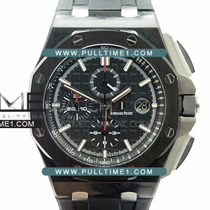 [3126 MOVE] Audemars Piguet Royal Oak Offshore 44mm Forged Carbon RG V2 JF 1:1 Best - 오데마 피게 로얄 오크 오프쇼어 베스트에디션 - AP374