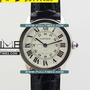 [SWISS QUARTZ] Ronde Solo de Cartier 29.5mm K11 1:1 Best Edition - 까르띠에 롱드솔로 여성용 - CT410