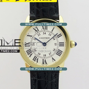 [SWISS QUARTZ] Ronde Solo de Cartier 29.5mm K11 1:1 Best Edition - 까르띠에 롱드솔로 여성용 - CT414