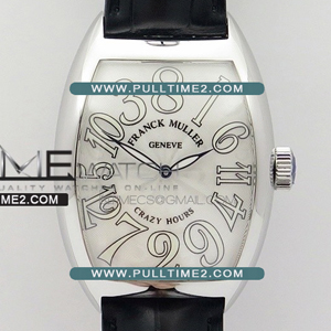 [ASIAN MOVE] Franck Muller Casablanca Crazy Hours Real Jumping Hour SS AB Best Edition - 프랭크뮬러 카사블랑카 크레이지 아워 베스트에디션 - FM040