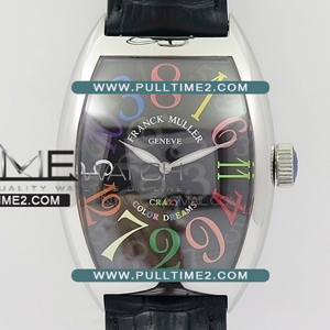 [ASIAN MOVE] Franck Muller Casablanca Crazy Hours Real Jumping Hour SS AB Best Edition - 프랭크뮬러 카사블랑카 크레이지 아워 베스트에디션 - FM042