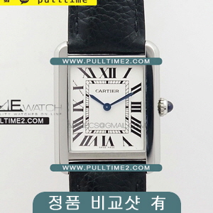 [RONDA QUARTZ] Cartier Tank Solo Small Ladies 25mm SS AF 1:1 Best Edition MD - 까르띠에 탱크솔로 여성용 베스트 에디션 - CT422