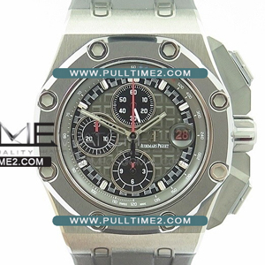 [3126 MOVE] Audemars Piguet Royal Oak Offshore 44mm Michael Schumacher Titanium V2 JF 1:1 Best - 오데마 피게 로얄 오크 오프쇼어 - AP416