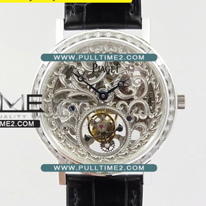 [SEGULL TOURBILON] Piaget Tradition Tourbillon Diamond SS BBR Best Edition - 피아제 트래디션 투어빌론 다이아몬드 스켈레톤 - PGT040