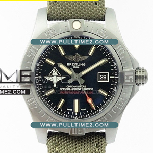 [2824-2 MOVE] Breitling Avenger Pathfinders First 44mm V17310 Ti DLC 1:1 Best Edition - 브라이틀링 어벤져 블랙버드 베스트에디션 - BRE322