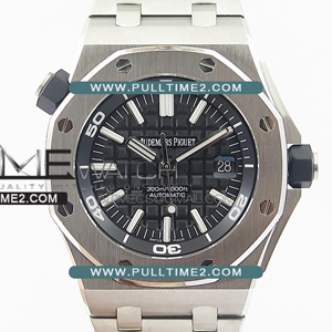 [2824 MOVE] Audemars Piguet Royal Oak Offshore Diver 15703 V9.5 JF 1:1 Best Edition - 오데마피게 로얄오크 오프쇼어 다이버 베스트에디션 - AP430