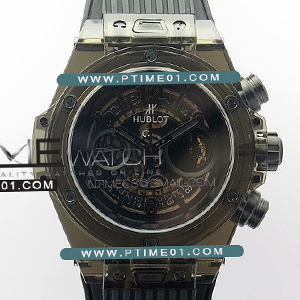 [HUB1220] Hublot Big Bang Unico Black Magic Sapphire 45mm OX Best Edition - 위블로 빅뱅 유니코 베스트 에디션 - HUB323