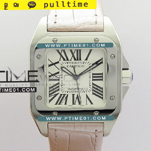 [NH05A MOVE] Cartier Santos 100 Ladies 33mm RXW 1:1 Best Edition - 까르띠에 산토스 100 여성용 베스트 에디션 - CT490