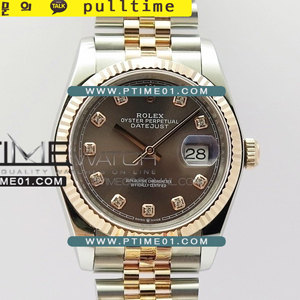 [2824 MOVE] Rolex DateJust 36mm 126231 RG Wrapped GM 1:1 Best Edition - 롤렉스 데이져스트 로즈골드 포금 1:1 베스트에디션 - RL1260