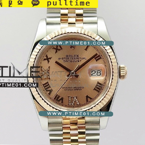 [2824 MOVE] Rolex DateJust 36mm 126231 RG Wrapped GM 1:1 Best Edition - 롤렉스 데이져스트 로즈골드 포금 1:1 베스트에디션 - RL1264