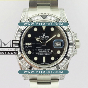 [2824 MOVE] Rolex Submariner Diamond SS GS Best Edition - 롤렉스 서브마리너 다이아몬드 베스트에디션 - RL1254