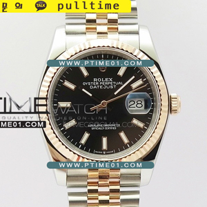 [2824 MOVE] Rolex DateJust 36mm 126231 RG Wrapped GM 1:1 Best Edition - 롤렉스 데이져스트 로즈골드 포금 1:1 베스트에디션 - RL1256