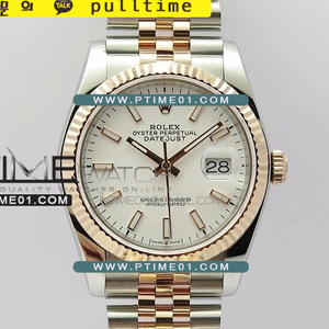 [2824 MOVE] Rolex DateJust 36mm 126231 RG Wrapped GM 1:1 Best Edition - 롤렉스 데이져스트 로즈골드 포금 1:1 베스트에디션 - RL1258