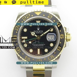 [3186 MOVE] Rolex GMT-Master II 116713 LN YG Wrapped 904L GM 1:1 Best Edition - 롤렉스 지엠티 마스터 II 투톤콤비 포금 베스트 에디션 - RL1291