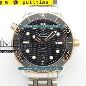 [8800 MOVE] Omega Seamaster Diver 300M SS/RG VS 1:1 Best Edition MD - 오메가 씨마스터 300 베스트 에디션 - OM572