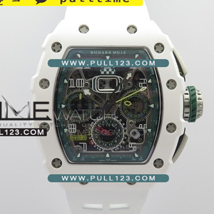 [7750 MOVE] Richard Mille RM011 Chronograph KV Best Edition - 리차드밀러 세라믹 크르노그래프 - RIC198