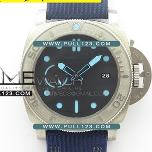 [P.9010] Panerai Luminor Mike Horn Submersible PAM985 47mm Titanium VS 1:1 Best Edition MD - 파네라이 루미너 서브머시블 티타늄 - PNR390