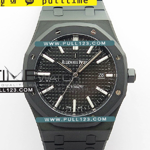 [3120 MOVE] Audemars Piguet Royal Oak 41mm 15400 DLC ZF Super Clone 1:1 Best Edition - 오데마피게 로얄오크 베스트 에디션