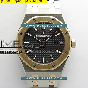 [RONDA QUARTZ] Audemars Piguet Royal Oak 33mm 67651SR SS/RG 8F 1:1 Best Edition - 오데마피게 로얄오크 베스트 에디션