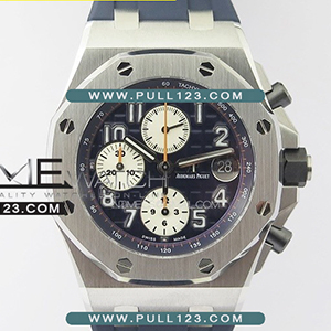 [7750 MOVE] Audemars Piguet Royal Oak Offshore Navy 2014 JJ 1:1 Best Edition - 오데마 피게 로얄 오크 오프쇼어 네이비 베스트에디션