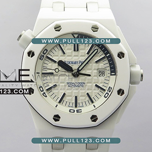 [3120 MOVE] Audemars Piguet Royal Oak Offshore Diver 15707 Real Ceramic APS 1:1 Best Edition - 오데마피게 로얄오크 오프쇼어 다이버 세라믹 베스트에디션