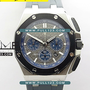 [4401 MOVE] Audemars Piguet Royal Oak Offshore 26240 44mm Chrono SS APF 1:1 Best Edition - 오데마 피게 로얄 오크 오프쇼어 베스트에디션