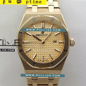 [RONDA QUARTZ] Audemars Piguet Royal Oak 33mm 67651OR RG ZF 1:1 Best Edition - 오데마피게 로얄오크 베스트 에디션