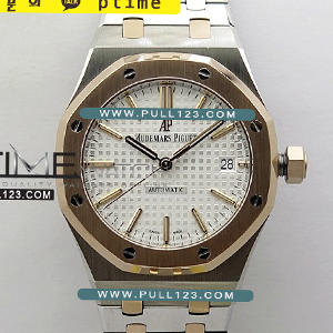 [3120 MOVE] Audemars Piguet Royal Oak 37mm 15450 SS/RG APS 1:1 Best Edition - 오데마피게 로얄오크 베스트에디션